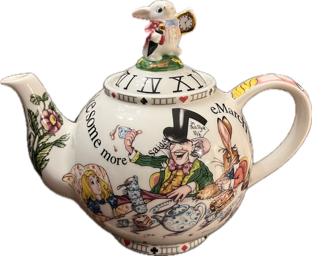 Alice in Wonderland's Cafe by Cardew Design - Teapot - 1 available