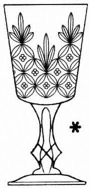 Deauville by Tiffin-Franciscan - Champagne / Sherbet Goblet - 4 available