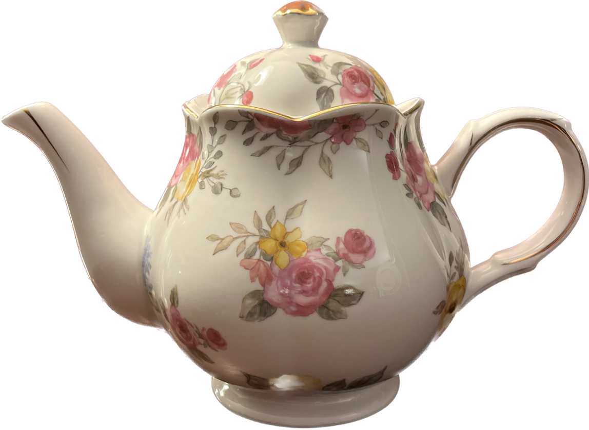 Delicate Floral - Teapot - 1 available