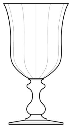 French Countryside by Mikasa - Water / Wine Goblet - 2 available