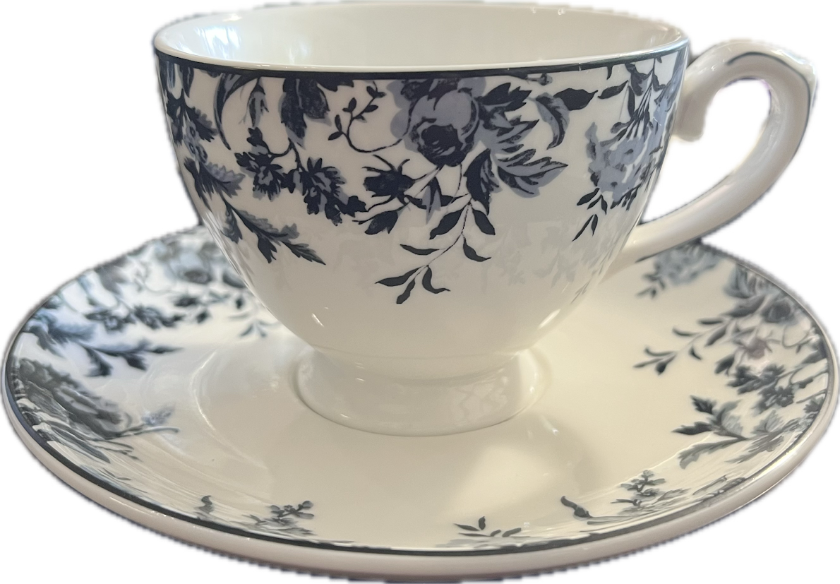 Reece by Mon Tresor - Teacup & Saucer - 2 available