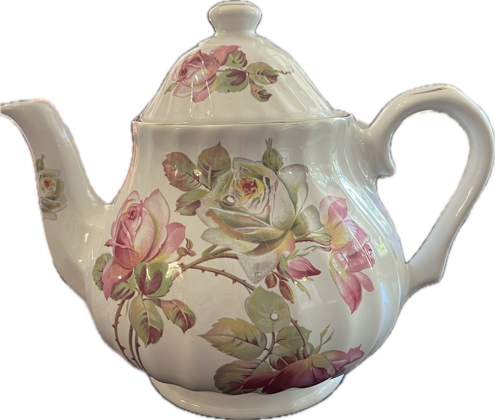 Blush Rose by Royal Caldone - Teapot - 1 available