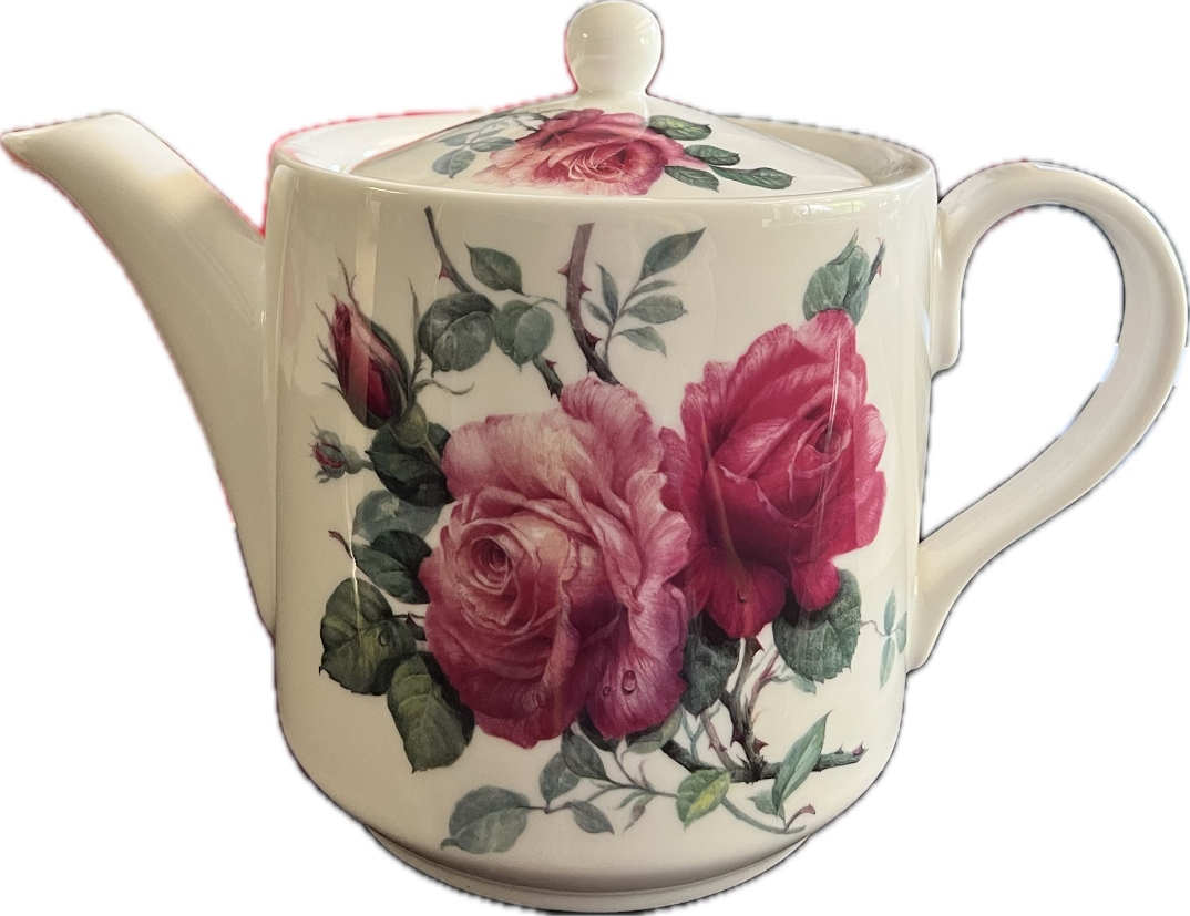 English Rose by Roy Kirkham - Teapot - 1 available