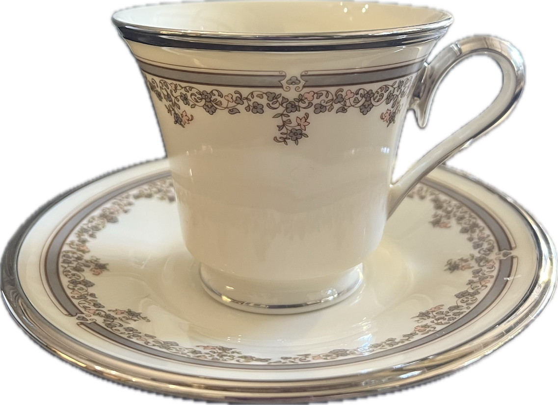 Lace Point by Lenox - Teacup & Saucer - 5 available