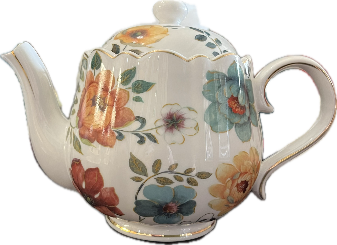 Fall Bloom by Monterey Bay - Teapot - 1 available