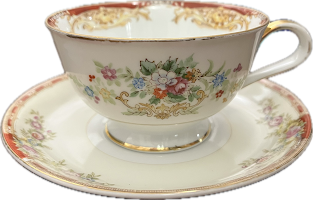 Debbie - Teacup & Saucer - 2 available