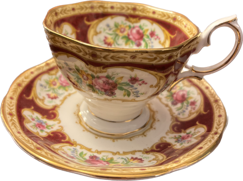 Lady Hamilton by Royal Albert - Teacup & Saucer - 1 available