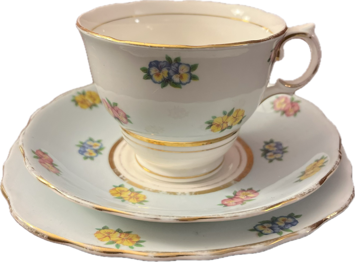 Miranda by Colclough - Teacup & Saucer - 1 available