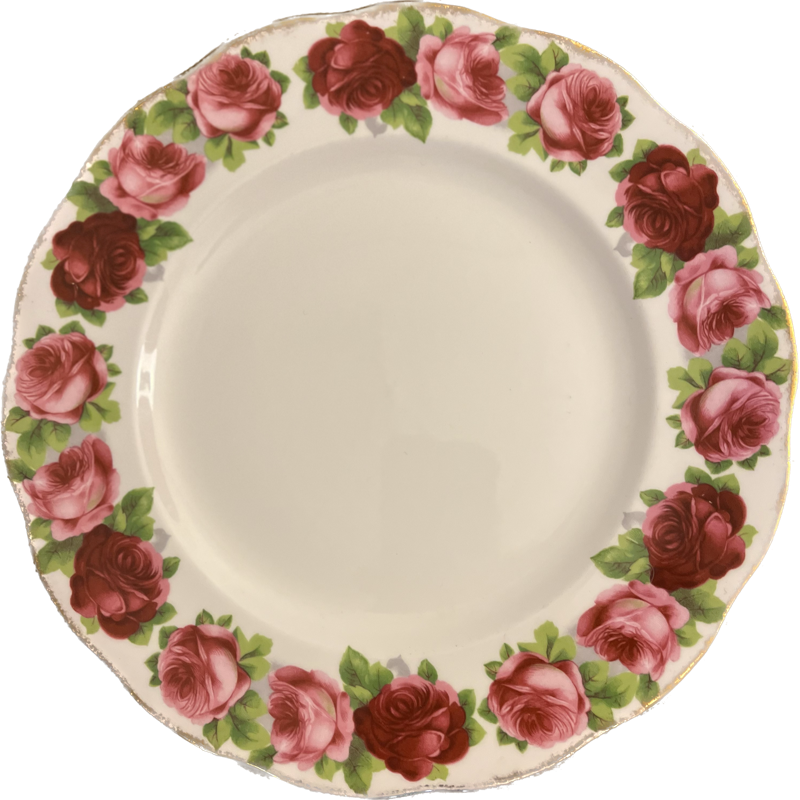 Old English Rose by Royal Albert - Dinner Plate - 4 available