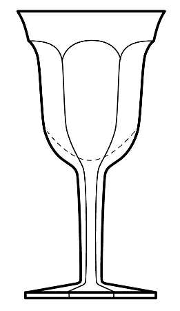 Malmaison by Baccarat - Champagne / Tall Sherbet - 3 available