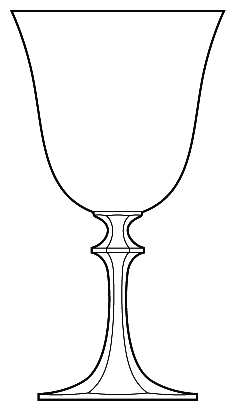 Lenore by Royal Bavarian - Water / Wine Goblet - 5 available