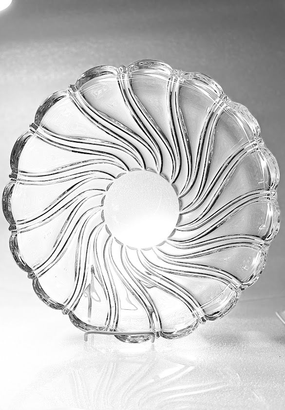 Peppermint Clear by Mikasa Crystal Platter available – The