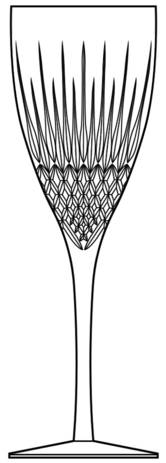 Vogue by Rogaska - Champagne / Wine Goblet - 1 available