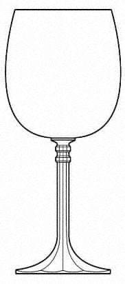 Isabelle by Bohemia Crystal-Crystalex - Water / Wine Goblet (red) - 9 available