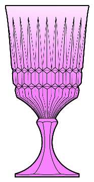 Heritage Pink by Fostoria - Iced Tea Goblet - 8 available