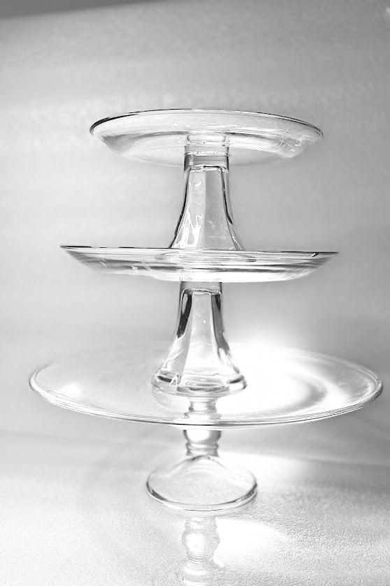 Presence Clear by Anchor Hocking - Cake Stand - 3 available