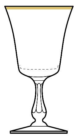 Richmond by Fostoria - Water / Wine Goblet - 1 available