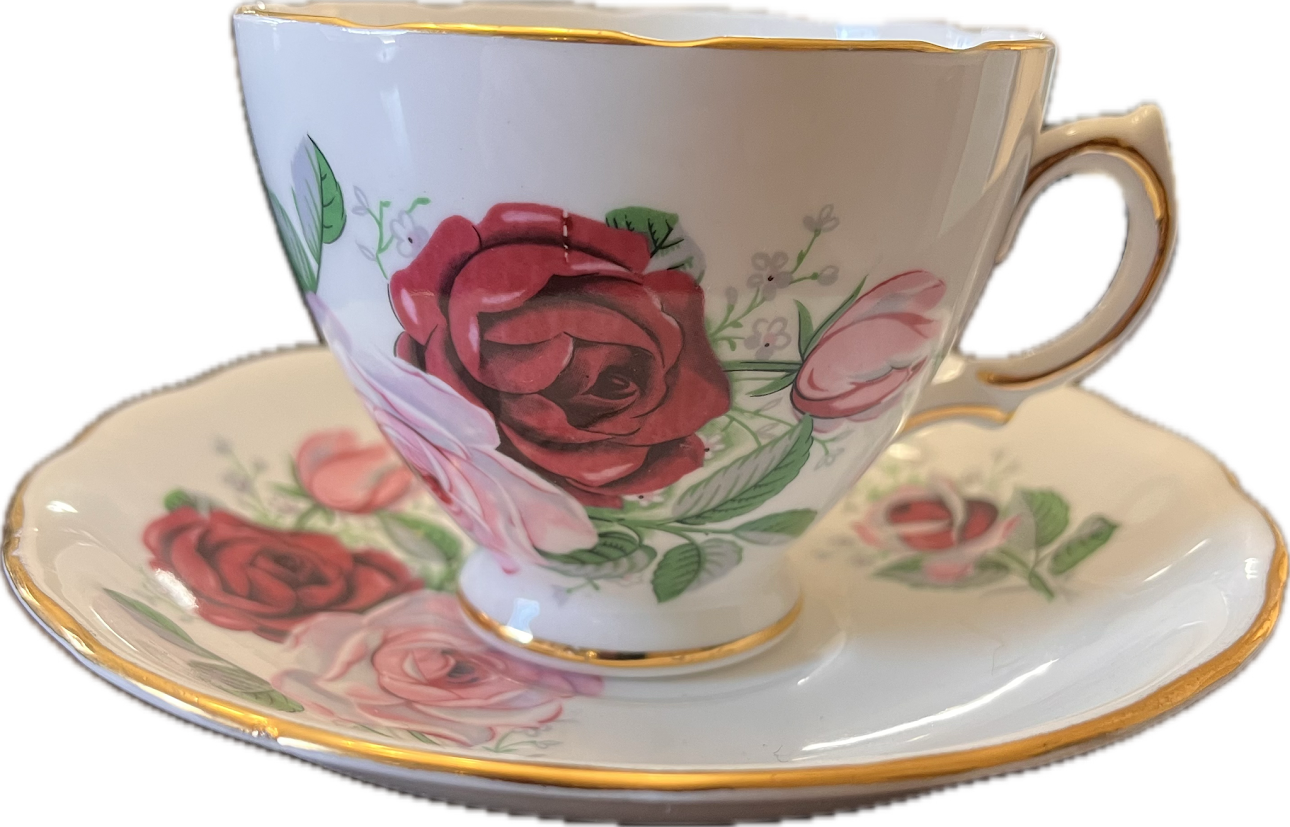 Sabrina by Royal Vale - Teacup & Saucer - 1 available