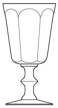 Antique Clear by Lenox - Champagne / Tall Sherbet Goblet - 7 available