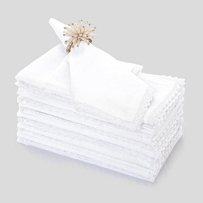 White Dinner Napkins - 20x20 - 150 available