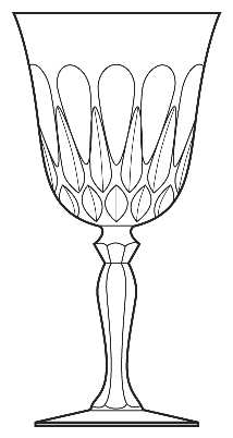 Beaulieu by Cristal D'Arques-Durand - Water / Wine Goblet - 1 available