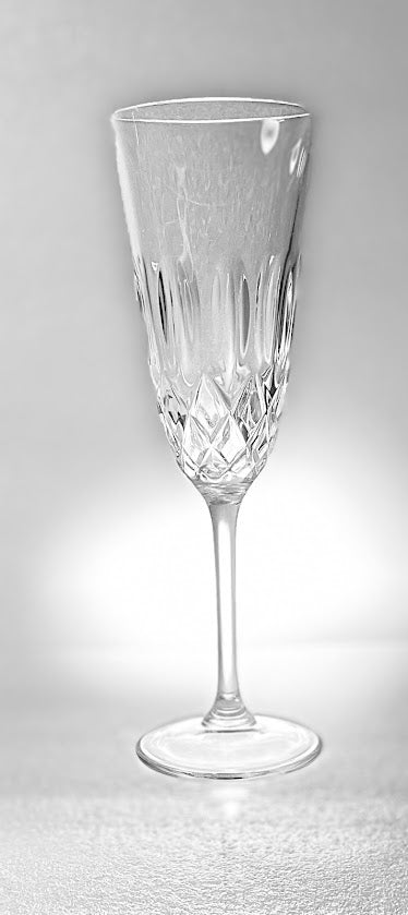 Cameo by Christopher Stuart - Crystal Champagne Flute - 4 available