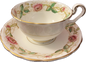 Chelsea by Victoria C&E Bone China - Teacup & Saucer - 1 available