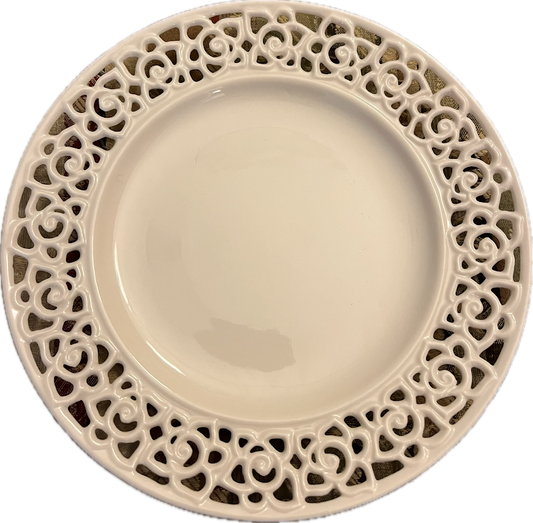 Cream Lace by Godinger - Salad / Dessert Plate - 5 available