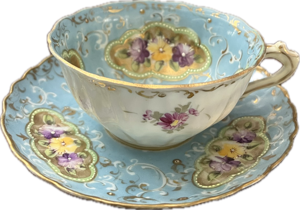 Emily - Teacup & Saucer - 1 available