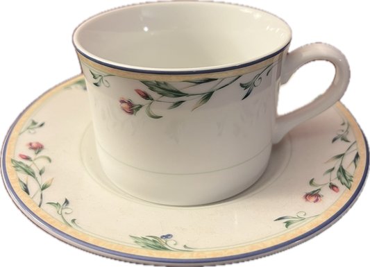 Floretta by Mikasa - Teacup & Saucer - 1 available