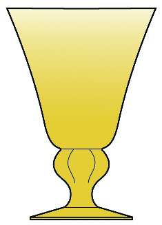 Gulli Gold by Swedish - Water / Wine Goblet - 7 available