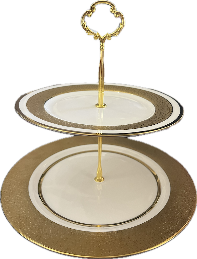 Golden by Yedi - Tiered Tray - 1 available