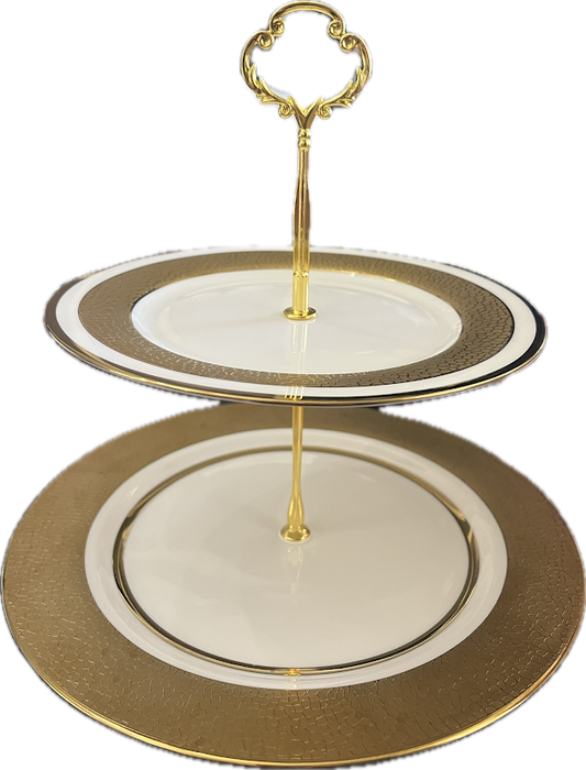 Golden by Yedi - Tiered Tray - 1 available