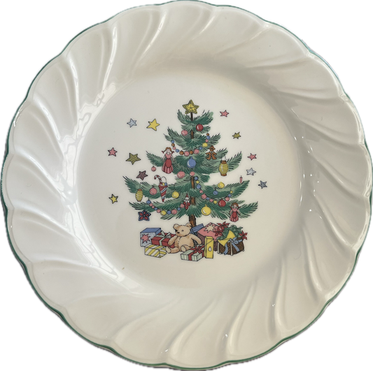 Happy Holidays by Nikko - Salad / Dessert Plate - 4 available