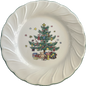 Happy Holidays by Nikko - Salad / Dessert Plate - 4 available