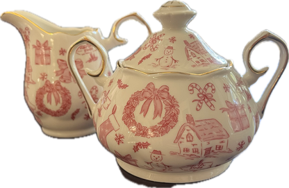 Pink Bow by Grace's Teaware - Sugar Bowl - 1 available