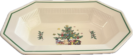 Christmastime by Nikko - Oval Vegetable Bowl - 1 available