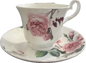 English Rose (David Austin) by Roy Kirkham - Teacup & Saucer - 2 available