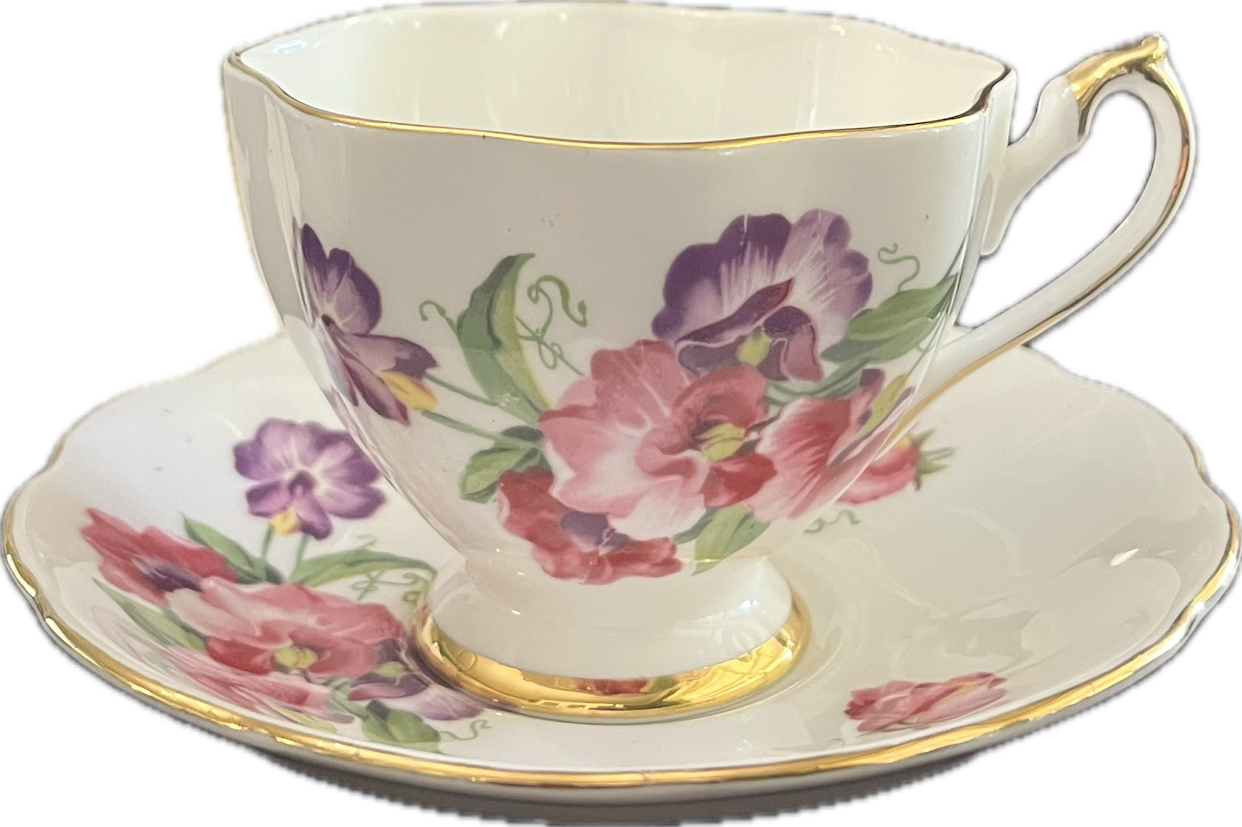 Spring Melody - Teacup & Saucer - 1 available
