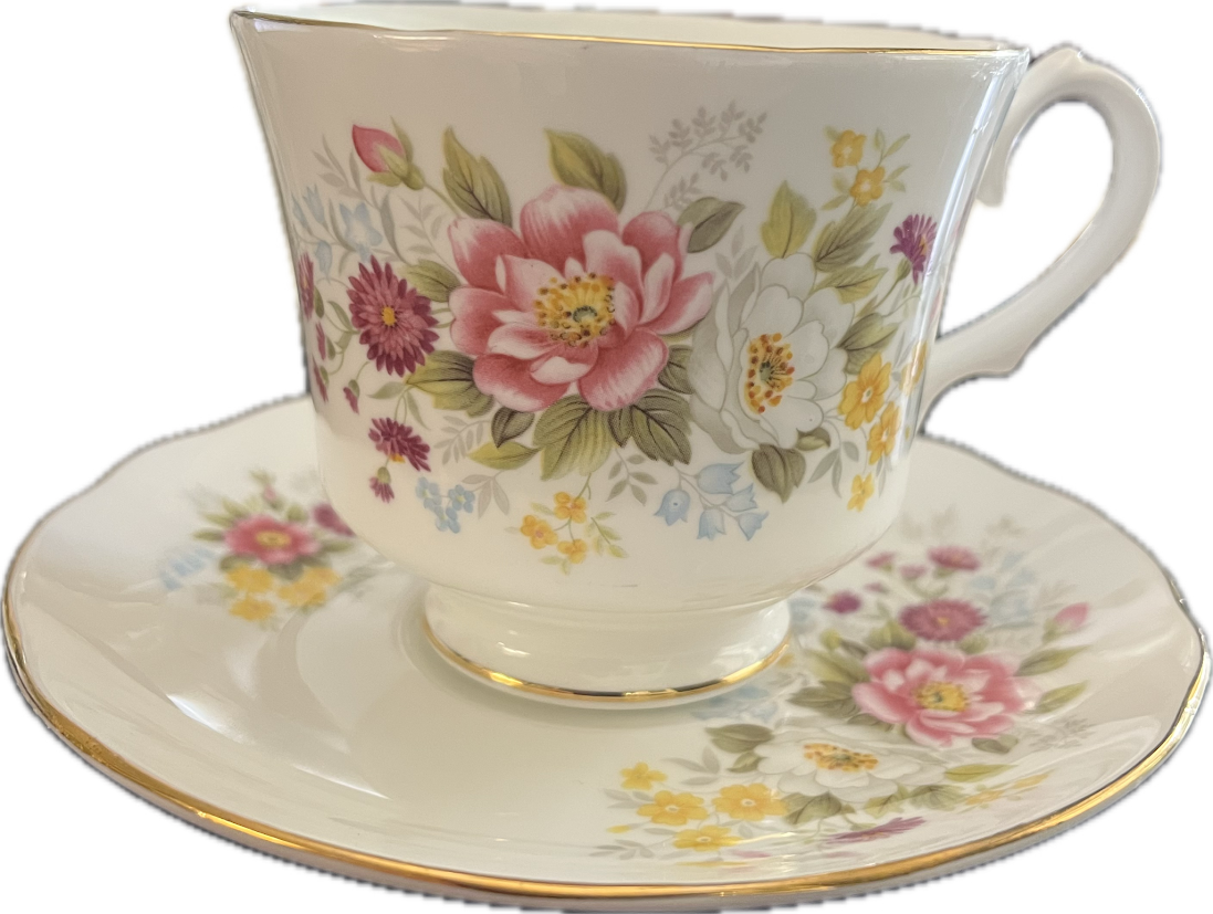 Garden Melody by Duchess - Teacup & Saucer - 1 available
