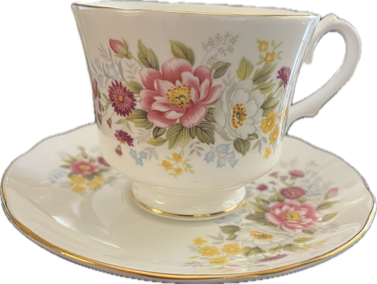 Garden Melody by Duchess - Teacup & Saucer - 1 available
