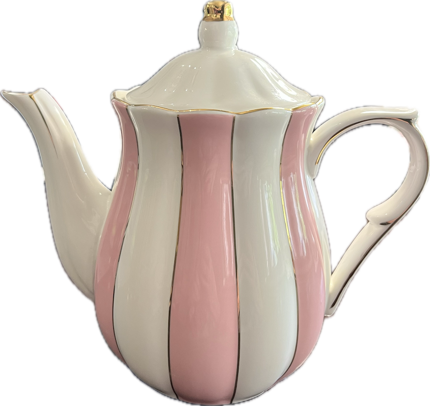 Pink Scallop by Grace's Teaware - Teapot - 1 available