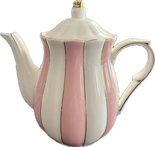 Pink Scallop by Grace's Teaware - Teapot - 1 available