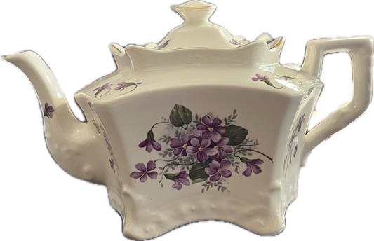 Violet Bloom by Crowne Oakes Designs - Teapot - 1 available