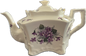 Violet Bloom by Crowne Oakes Designs - Teapot - 1 available