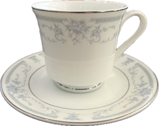 Blue Whisper by Sheffield - Teacup & Saucer - 1 available