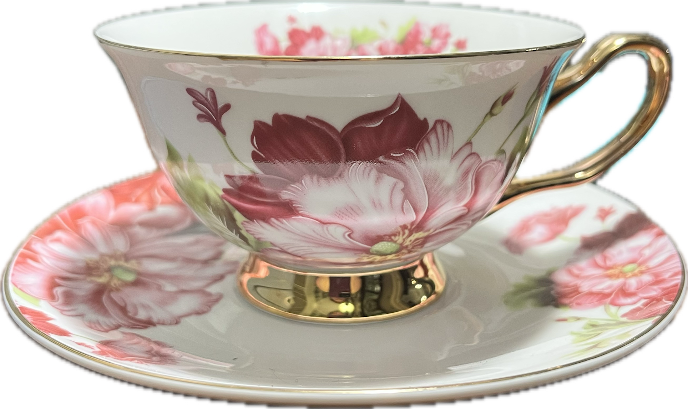 Daphne by Grace Teaware - Teacup & Saucer - 1 available