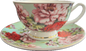 Spring Manor by Brew To A Tea - Teacup & Saucer - 1 available