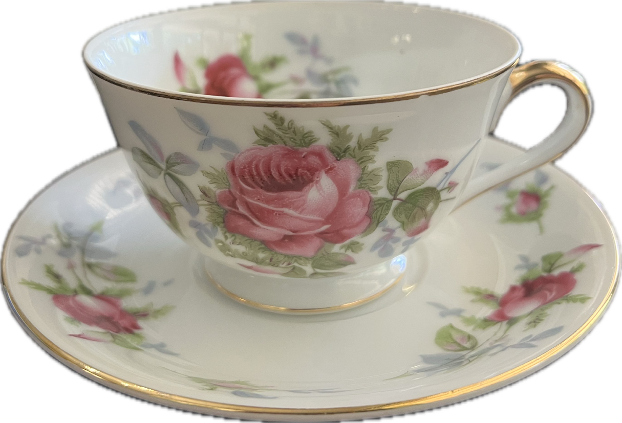 Dresden Rose by Norcrest - Soup/Salad Bowl - 6 available