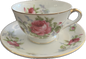 Dresden Rose by Norcrest - Teacup & Saucer - 5 available